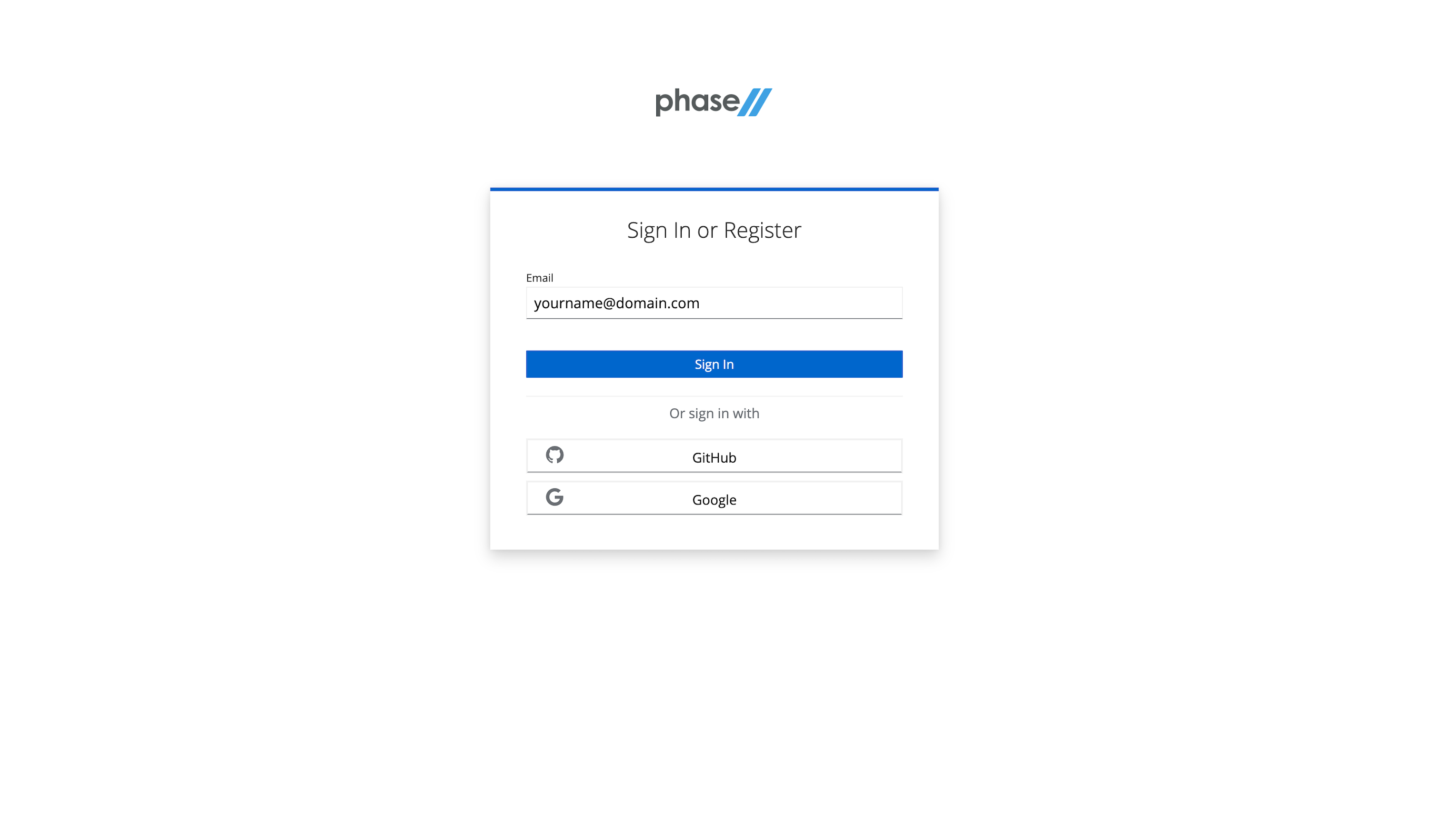Phase Two Register